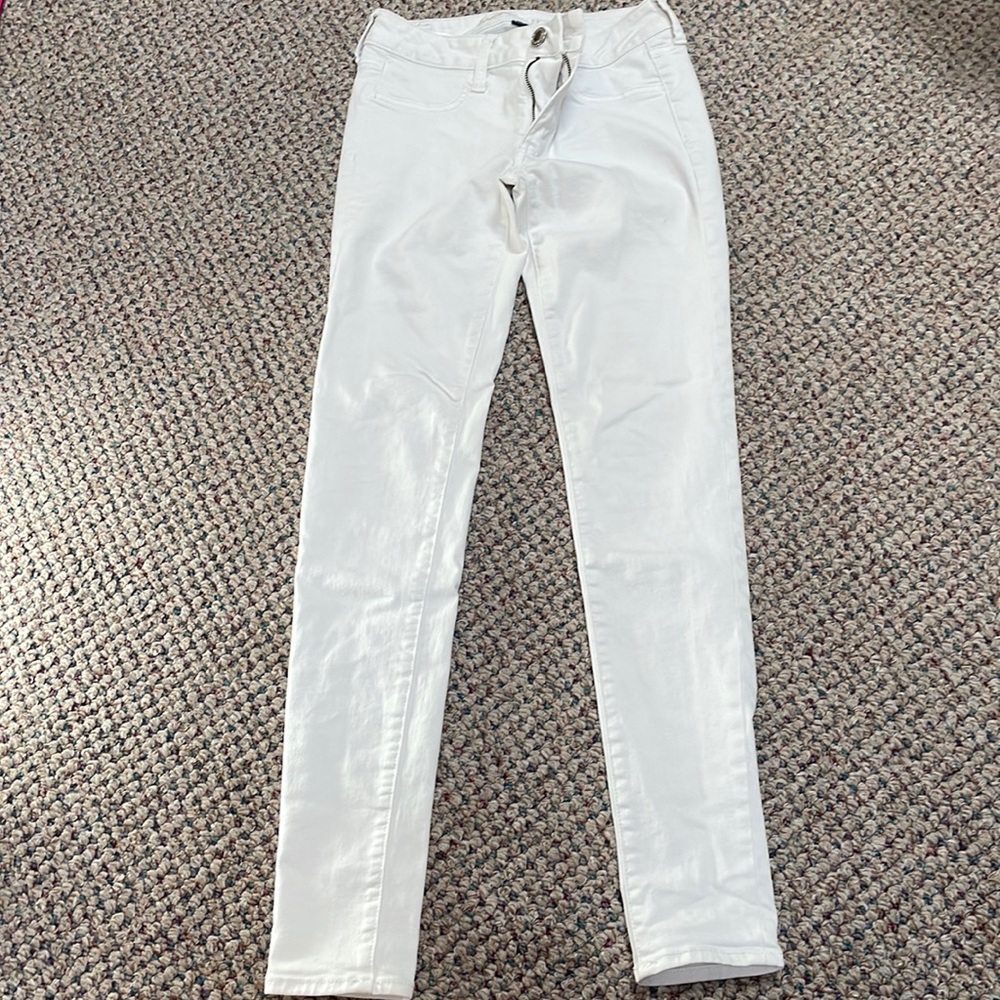 White jeans
